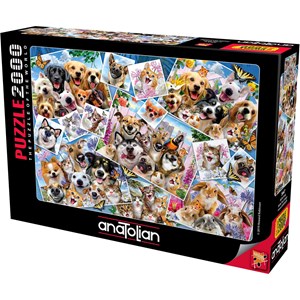 Anatolian (3947) - Howard Robinson: "Selfie Pet Collage" - 2000 pieces puzzle