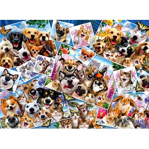 Anatolian (3947) - Howard Robinson: "Selfie Pet Collage" - 2000 pieces puzzle