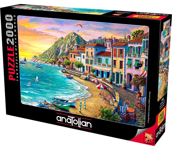 Anatolian (3948) - "Wonderful Beach" - 2000 pieces puzzle