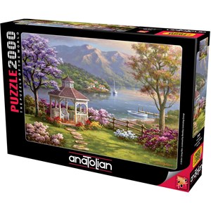 Anatolian (3949) - Sung Kim: "Crystal Lake Retreat" - 2000 pieces puzzle