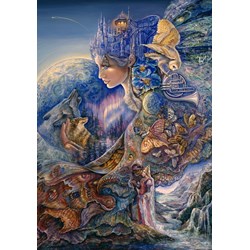 Grafika (00921) - Josephine Wall: "Once in a Blue Moon" - 1000 pieces puzzle