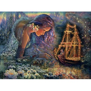 Grafika (00922) - Josephine Wall: "Star Ship" - 2000 pieces puzzle