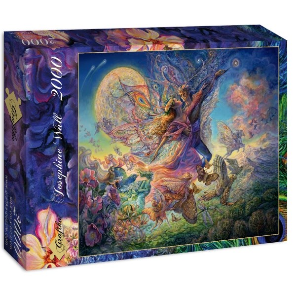 Grafika (00928) - Josephine Wall: "Titania and Oberon II" - 2000 pieces puzzle