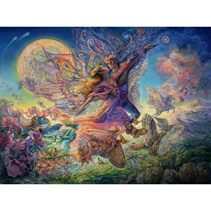 Grafika (00928) - Josephine Wall: "Titania and Oberon II" - 2000 pieces puzzle