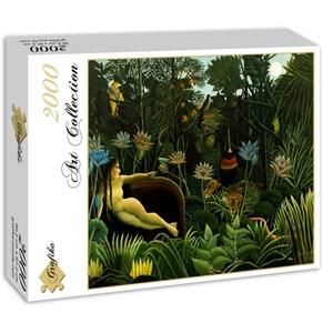 Grafika (00851) - Henri Rousseau: "The Dream, 1910" - 2000 pieces puzzle