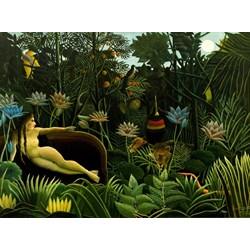 Grafika (00851) - Henri Rousseau: "The Dream, 1910" - 2000 pieces puzzle