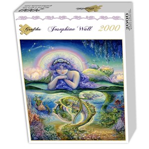 Grafika (00807) - Josephine Wall: "Pisces" - 2000 pieces puzzle
