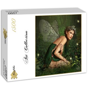 Grafika (00792) - "Nymph in the Forest" - 1500 pieces puzzle