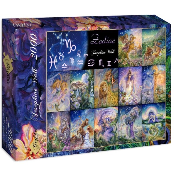 Grafika (00809) - "Zodiac Signs" - 2000 pieces puzzle