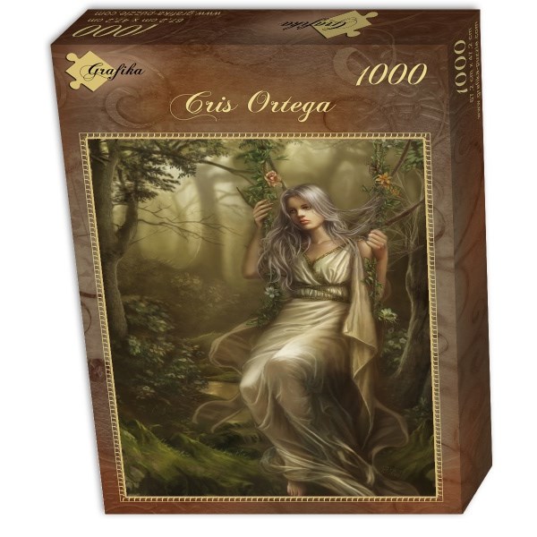 Grafika (00973) - Cris Ortega: "The Forest of the Whispers" - 1000 pieces puzzle