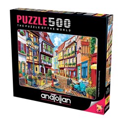 Anatolian (3614) - Marty H. Segelbaum: "Cobblestone Alley" - 500 pieces puzzle
