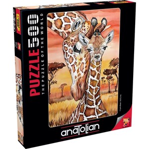 Anatolian (3615) - Lynn Bean: "Giraffe" - 500 pieces puzzle