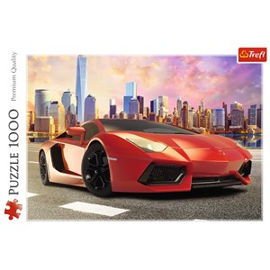 Trefl (10601) - "Sunset Ride" - 1000 pieces puzzle