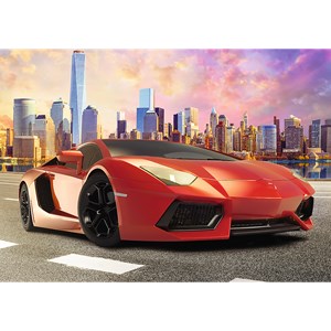 Trefl (10601) - "Sunset Ride" - 1000 pieces puzzle