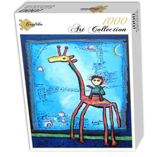 Grafika (00668) - Anne Poire, Patrick Guallino: "Toujours Elle" - 1000 pieces puzzle