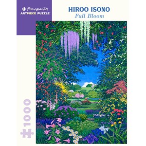 Pomegranate (aa1089) - Hiroo Isono: "Full Bloom" - 1000 pieces puzzle