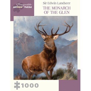 Pomegranate (aa1007) - Sir Edwin Landseer: "The Monarch of the Glen" - 1000 pieces puzzle