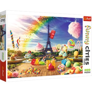 Trefl (10597) - "Sweet Paris" - 1000 pieces puzzle