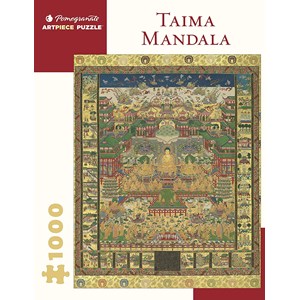 Pomegranate (aa1069) - "Taima Mandala" - 1000 pieces puzzle