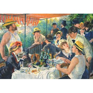 Trefl (10499) - Pierre-Auguste Renoir: "Luncheon of the Boating Party" - 1000 pieces puzzle