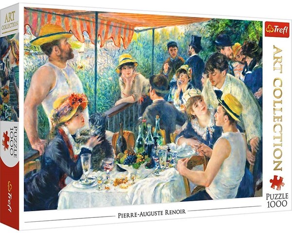 Trefl (10499) - Pierre-Auguste Renoir: "Luncheon of the Boating Party" - 1000 pieces puzzle