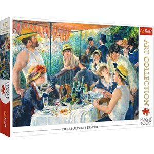 Trefl (10499) - Pierre-Auguste Renoir: "Luncheon of the Boating Party" - 1000 pieces puzzle
