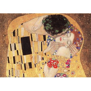 Trefl (10559) - Gustav Klimt: "The Kiss" - 1000 pieces puzzle