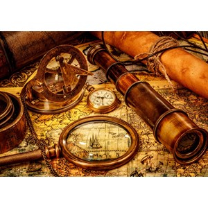 Grafika (01146) - "Vintage Travel" - 1000 pieces puzzle