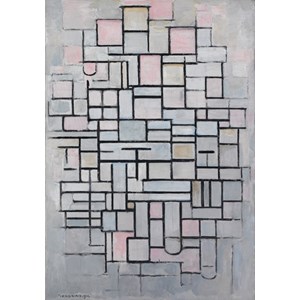 Grafika (01178) - Piet Mondrian: "Composition No.IV, 1914" - 1000 pieces puzzle