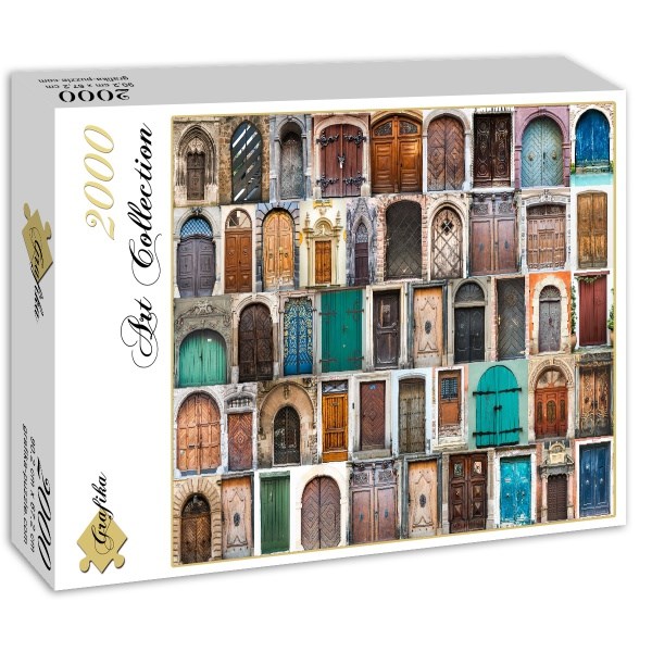 Grafika (01138) - "Doors" - 2000 pieces puzzle