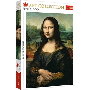 Trefl (10542) - Leonardo Da Vinci: "Mona Lisa" - 1000 pieces puzzle