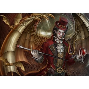 Grafika (01010) - Cris Ortega: "Let the Blood Flow" - 1000 pieces puzzle