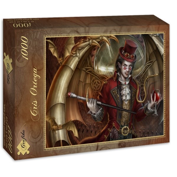 Grafika (01010) - Cris Ortega: "Let the Blood Flow" - 1000 pieces puzzle