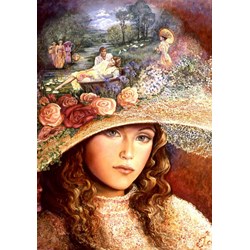 Grafika (01104) - Josephine Wall: "Grandmother's Hat" - 1000 pieces puzzle