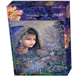 Grafika (01111) - Josephine Wall: "Spirit of Winter" - 2000 pieces puzzle
