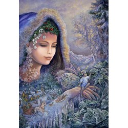 Grafika (01112) - Josephine Wall: "Spirit of Winter" - 1000 pieces puzzle