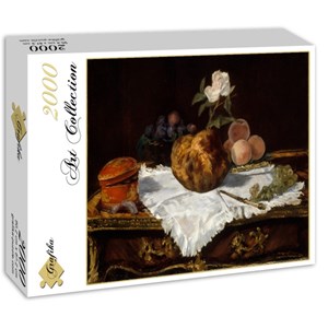 Grafika (01126) - Edouard Manet: "The Brioche, 1870" - 2000 pieces puzzle