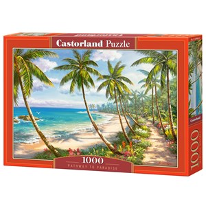 Castorland (C-104666) - "Pathway to Paradise" - 1000 pieces puzzle