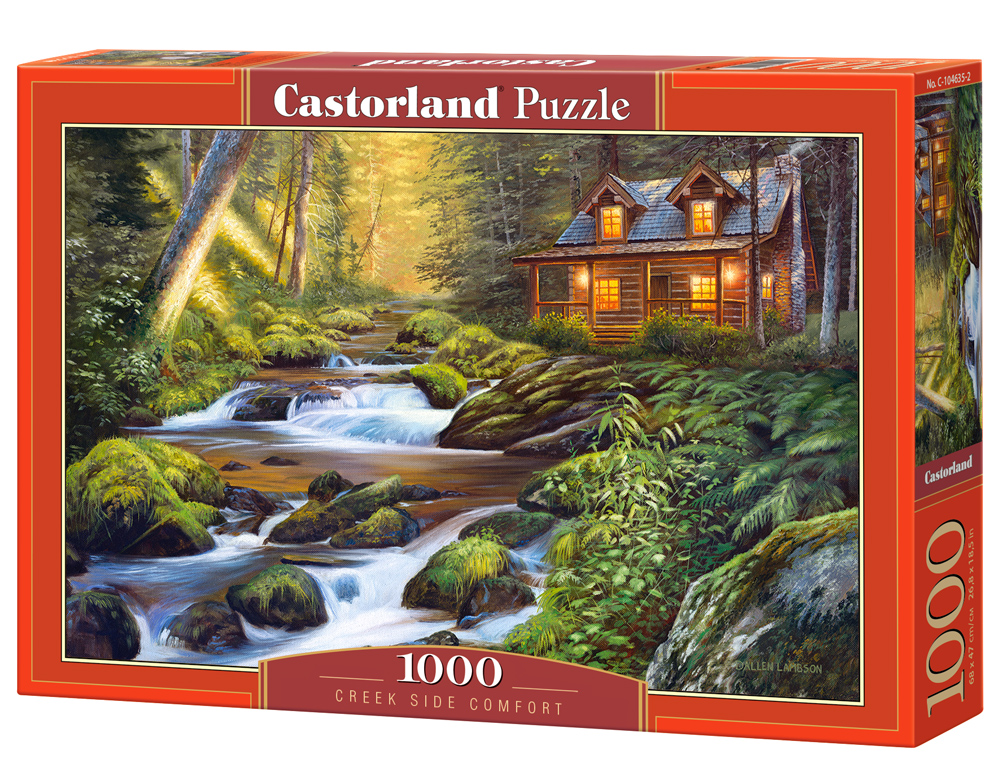Castorland C-300402-2 Neu Puzzle 3000 Teile Forest Cottage 