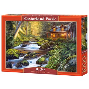 Castorland (C-104635) - "Creek Side Comfort" - 1000 pieces puzzle