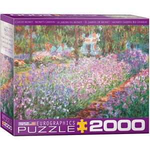 Eurographics (8220-4908) - Claude Monet: "Monet's Garden" - 2000 pieces puzzle