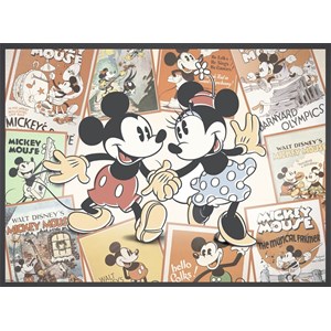 Nathan (87217) - "Mickey Mouse" - 500 pieces puzzle