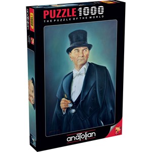 Anatolian (1042) - Nevzat Can: "Mustafa Kemal Ataturk" - 1000 pieces puzzle