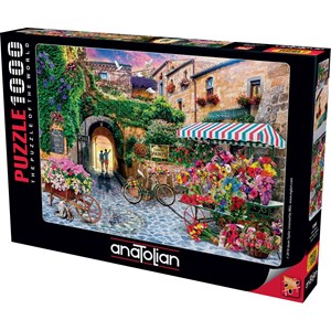 Anatolian (1066) - Jason Taylor: "The Flower Market" - 1000 pieces puzzle