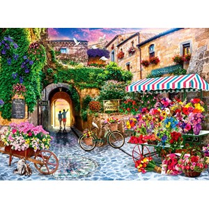 Anatolian (1066) - Jason Taylor: "The Flower Market" - 1000 pieces puzzle
