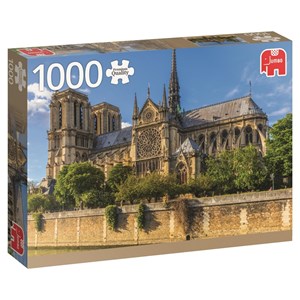 Jumbo (18528) - "Notre Dame de Paris" - 1000 pieces puzzle