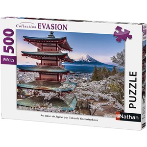Nathan (87154) - "Japan" - 500 pieces puzzle