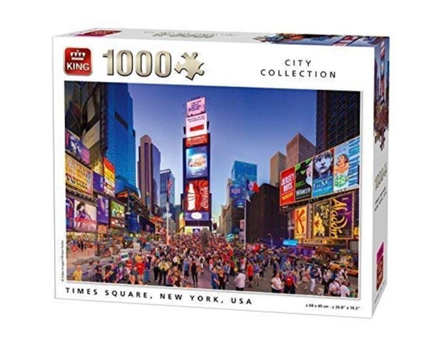 King International (05707) - "Times Square, New York" - 1000 pieces puzzle