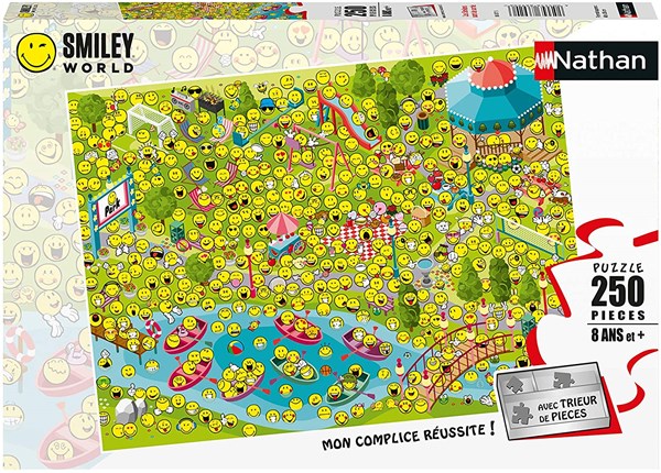 Nathan (86877) - "Smileys" - 250 pieces puzzle