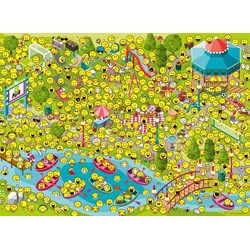 Nathan (86877) - "Smileys" - 250 pieces puzzle
